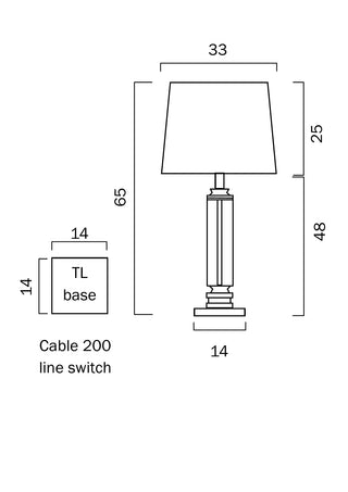 Telbix Dorcel Table Lamp