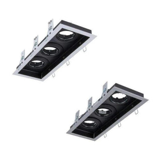 Clearance - Domus DSL-101/3B 3 Light Slotter Downlight Frame