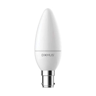 Clearance - Domus KEY-CANDLE - 6W Frosted Dimmable LED Globe B15 6500K