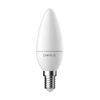 Clearance - Domus KEY-CANDLE - 6W Frosted Dimmable LED Globe E14 6500K