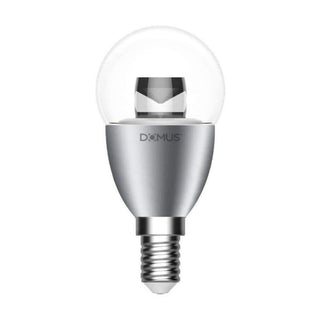 Clearance - Domus KEY-ROUND - 6W Clear Dimmable LED Globe Base E14