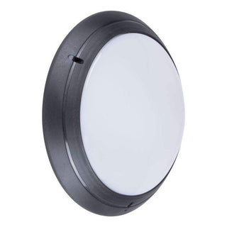 Clearance - Domus POLYRING-RND-PLN - Round Plain Fascia Polycarbonate Wall Light