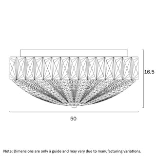 Telbix  ELSEE 50 48W LED OYSTER 3CCT DIM