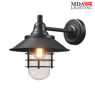 Martec Epping Brass E27 Wall Bracket Exterior