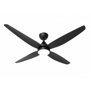 SAL Forbes 52 + SDCF11/52/4 52" 1362mm 30W DC Ceiling Fan Four Blades with Selectable CCT and Dimmable 22W LED Light