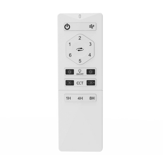 SAL Forbes 52 + SDCF11/52/4 52" 1362mm 30W DC Ceiling Fan Four Blades with Selectable CCT and Dimmable 22W LED Light