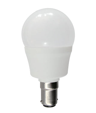 CLA Fancy Round LED Globes Frosted Diffuser 6W