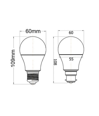 CLA GLS LED Dimmable Globes Frosted Diffuser 10W