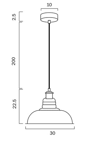 Telbix Hertel 30 Pendant