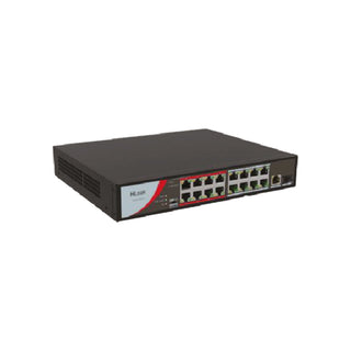 PSA HiLook by Hikvision 16-PORT 100 MBPS Long-Range Unmanaged POE