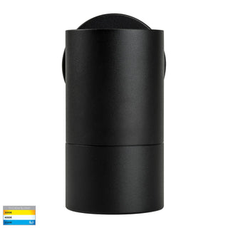 Havit HV1128T - Maxi Tivah Aluminium Black TRI Colour Fixed Down Wall Pillar Lights