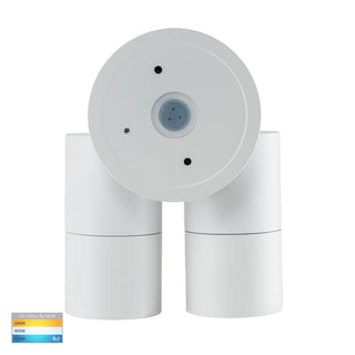 Havit HV1335T-PIR HV1336T-PIR Tivah Aluminium White TRI Colour Double Adjustable Spot Lights with Sensor