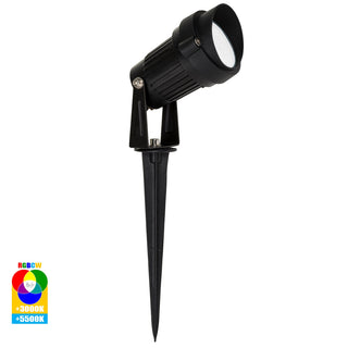 Havit HV1428RGBCW Spitze Black 3w RGBCW LED Garden Spike Light