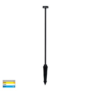 Havit HV1511T-BLK-24V Vertex Aluminium Black LED Bollard Spike Light