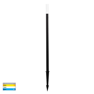 Havit HV1515T-BLK-24V Drique Aluminium Black LED Bollard Spike Light