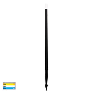 Havit HV1515T-BLK-24V Drique Aluminium Black LED Bollard Spike Light