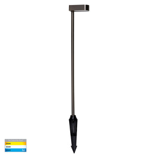 Havit HV1517T-AB-24V Lindri Antique Brass LED Bollard Spike Light