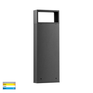 Havit HV1636T-BLK-240V Cadrado Black LED Bollard Light