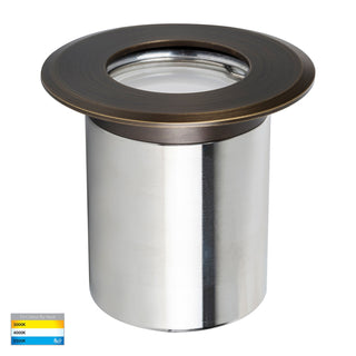 Havit HV19022T-AB Ollo Antique Brass TRI Colour LED Wall or Inground Light