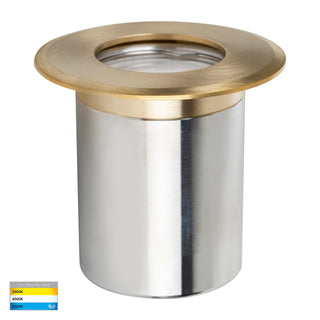 Havit HV19022T-BR Ollo Brass TRI Colour LED Wall or Inground Light