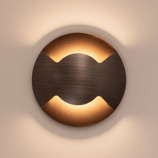 Havit HV19072T-AB Viale Antique Brass TRI Colour LED Double Driveway Light