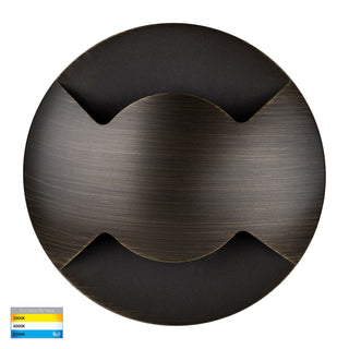 Havit HV19072T-AB Viale Antique Brass TRI Colour LED Double Driveway Light