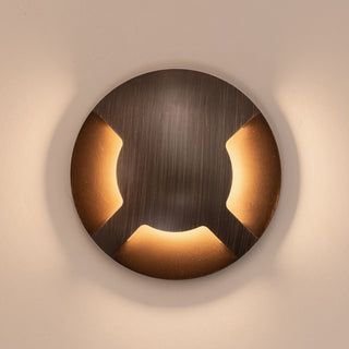 Havit HV19082T-AB Viale Antique Brass TRI Colour LED Triple Driveway Light