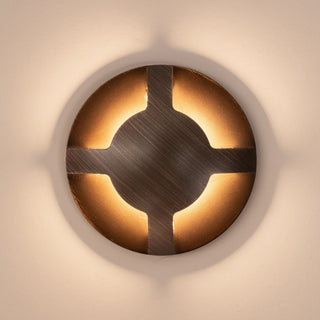 Havit HV19092T-AB Viale Antique Brass TRI Colour LED Four Way Driveway Light