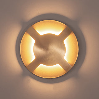 Havit HV19092T-BR Viale Brass TRI Colour LED Four Way Driveway Light