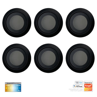 Havit HV2826CCT-BLK | HV28261CCT-BLK Flame 316 Stainless Steel Black CCT Deck Lights
