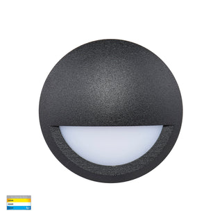 Havit HV2961T-BLK-12V | HV2961T-BLK-240V Nava Black LED Step Light with Eyelid