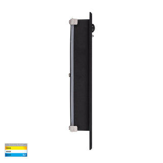 Havit Paso Black Recessed LED Step Light With Sensor HV3106T-BLK-240V-PIR