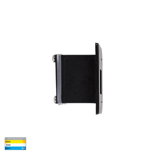 Havit Trin Black Small Square Recessed LED Step Light HV3111T-BLK-12V