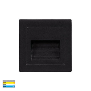 Havit Trin Black Square Recessed LED Step Light HV3112T-BLK-240V |12V