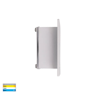 Clearance - Havit Trin White Square Recessed LED Step Light HV3112T-WHT-240V