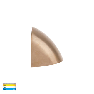 Havit Curva Solid Brass LED Step Light HV3251T-BR-12V