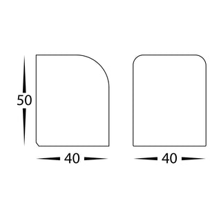 Havit Patra Solid Brass Surface Mounted LED Wall Light HV3284T-BR-12V