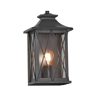 Havit HV3532W-S-BLK Odin Galvanised Iron Black Wall Light