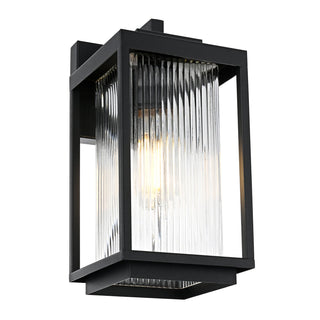 Havit HV3533W-S-BLK Micah Galvanised Iron Black Wall Light
