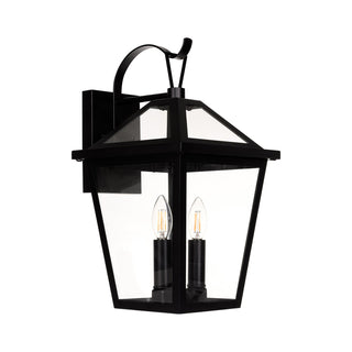 Havit HV3538W-S-BLK Karter Galvanised Iron Black Wall Light