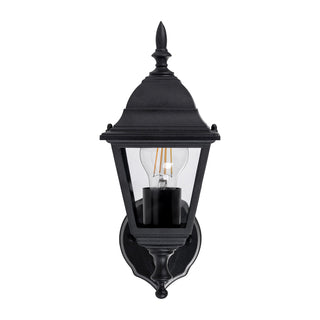 Havit Newark Aluminium Black 4 Panel Coach Wall Light HV3551W-BLK
