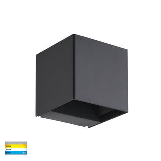 Havit HV3611T-BLK Celes Polycarbonate Black Square Up & Down Wall Light