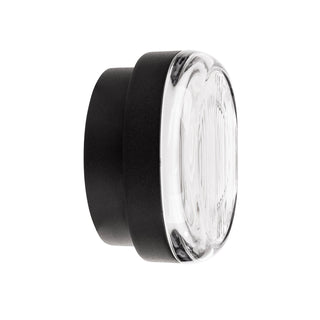 Havit HV3619W-BLK Lasi Aluminium Black Wall Light