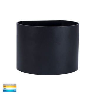 Havit HV3658T-BLK-RND HV3658T-BLK-RND-12V Versa Black Round Up & Down Wall Light