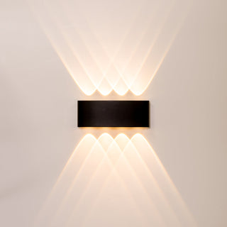 Havit HV3697T-BLK-240V | HV3697T-BLK-12V Maro Black Up & Down TRI Colour LED Wall Light