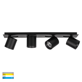 Havit HV4003T-4-BLK Sbarra Black 4 Light Adjustable Bar Light