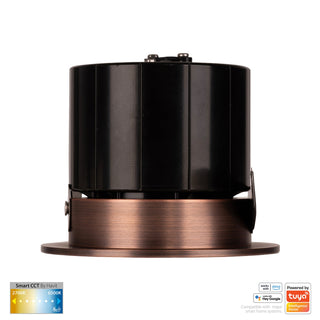 Havit HV5511CCT-AB Prime Antique Brass Fixed CCT WIFI LED Downlight