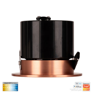 Havit HV5511CCT-CP Prime Copper Coloured Fixed CCT WIFI LED Downlight