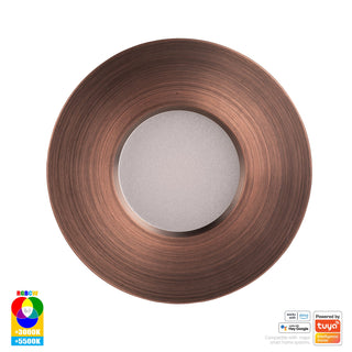 Havit HV5511RGBCW-AB Prime Antique Brass Fixed RGBCW WIFI LED Downlight