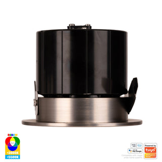 Havit HV5511RGBCW-NK Prime Nickel Coloured Fixed RGBCW WIFI LED Downlight